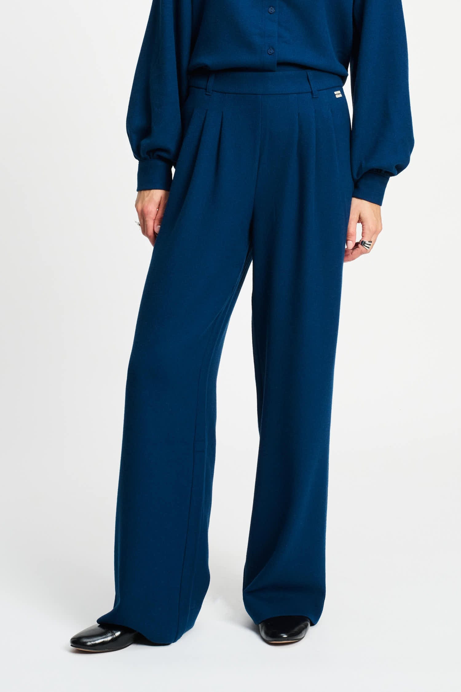 POM Amsterdam Pants BROEK - Nightfall Blue