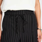 POM Amsterdam Pants BROEK - Noir Striped