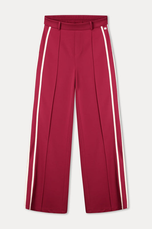 POM Amsterdam Pants BROEK - Nora Burgundy Red