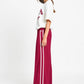 POM Amsterdam Pants BROEK - Nora Burgundy Red