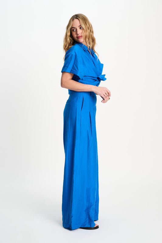 POM Amsterdam Pants BROEK - Ocean Blue