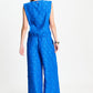 POM Amsterdam Pants BROEK - Ocean Blue Jacquard