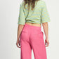 POM Amsterdam Pants BROEK - Raspberry Linen