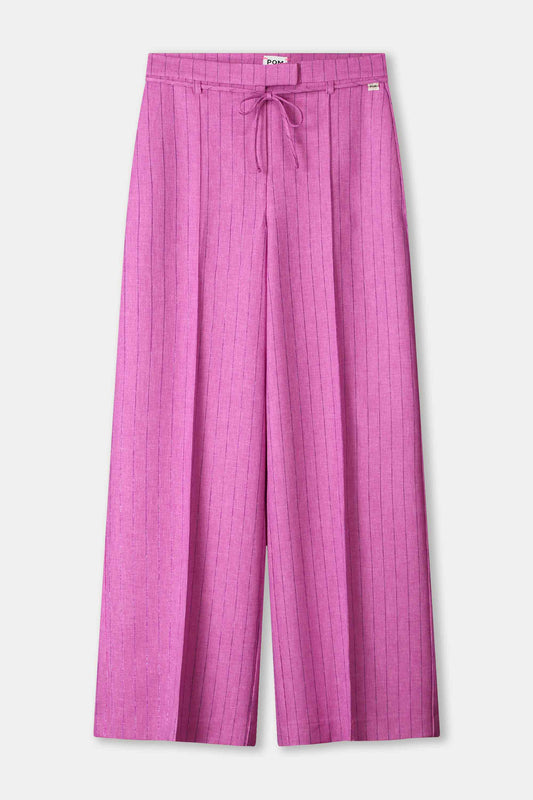 POM Amsterdam Pants BROEK - Rose Doux Striped