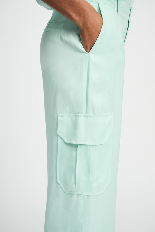 POM Amsterdam Pants BROEK - Satin Fresh Mint