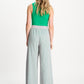 POM Amsterdam Pants BROEK - Seersucker Green Pink