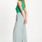 POM Amsterdam Pants BROEK - Seersucker Green Pink