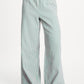 POM Amsterdam Pants BROEK - Seersucker Green Pink