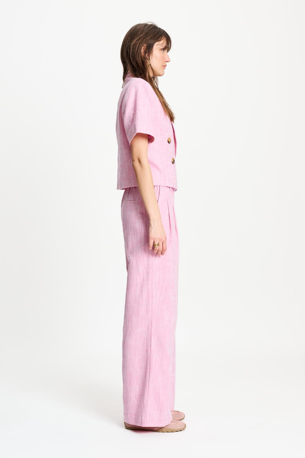 POM Amsterdam Pants BROEK - Shell Pink