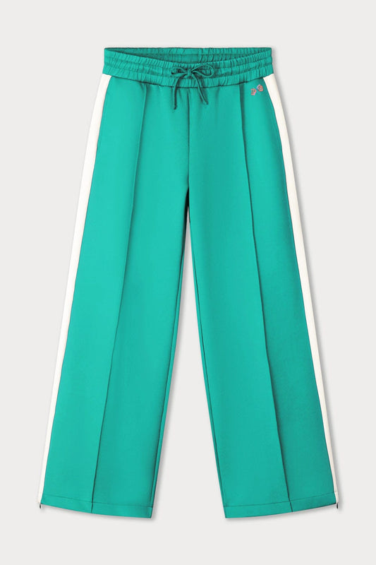 POM Amsterdam Pants BROEK - Stripe Wander Green
