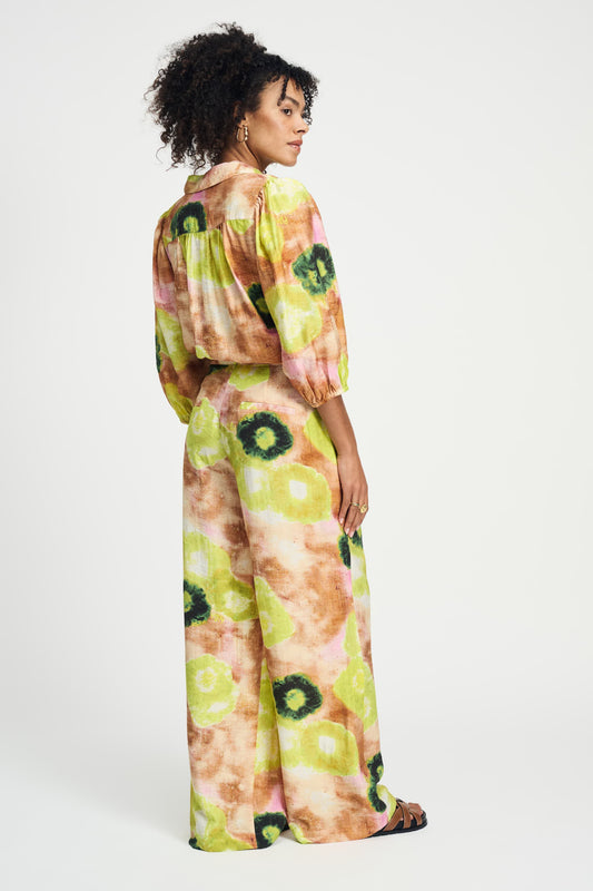 POM Amsterdam Pants BROEK - Summer Bliss Lime