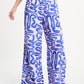 POM Amsterdam Pants BROEK - Waves Pink Linen