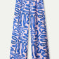 POM Amsterdam Pants BROEK - Waves Pink Linen