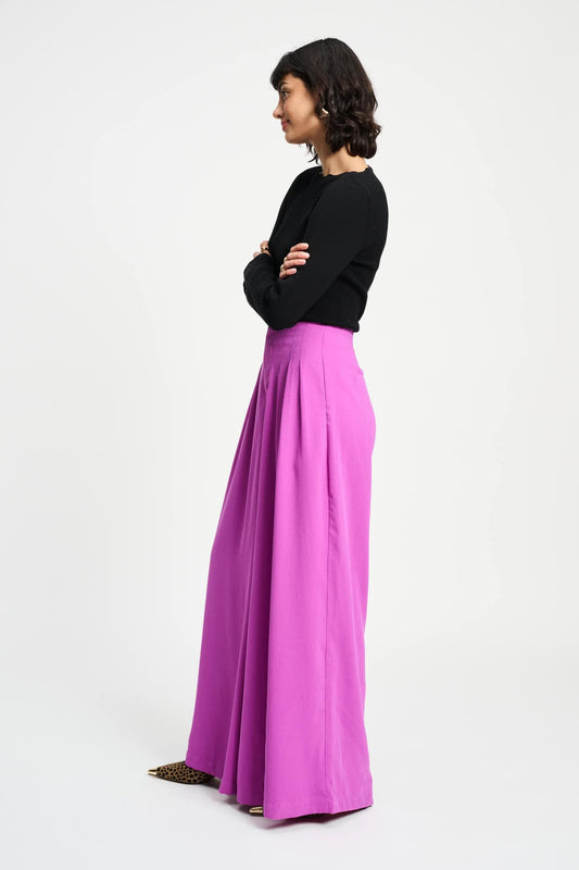 POM Amsterdam Pants BROEK - Wide leg Frosting Pink