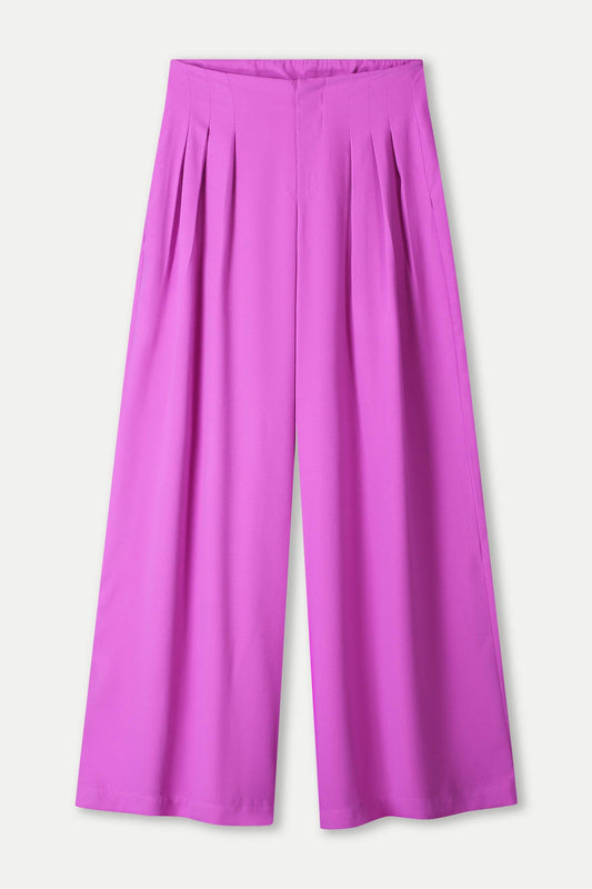 POM Amsterdam Pants BROEK - Wide leg Frosting Pink