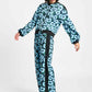 POM Amsterdam Pants BROEK - Wild Flowers Blue