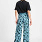 POM Amsterdam Pants BROEK - Wild Flowers Blue