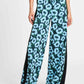 POM Amsterdam Pants BROEK - Wild Flowers Blue