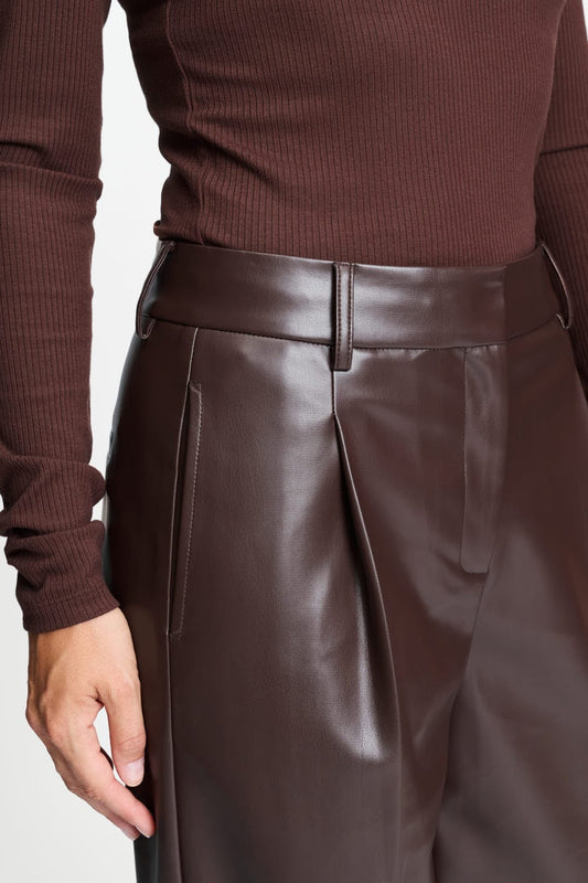 POM Amsterdam Pants PANTS - Abby Chocolate Brown