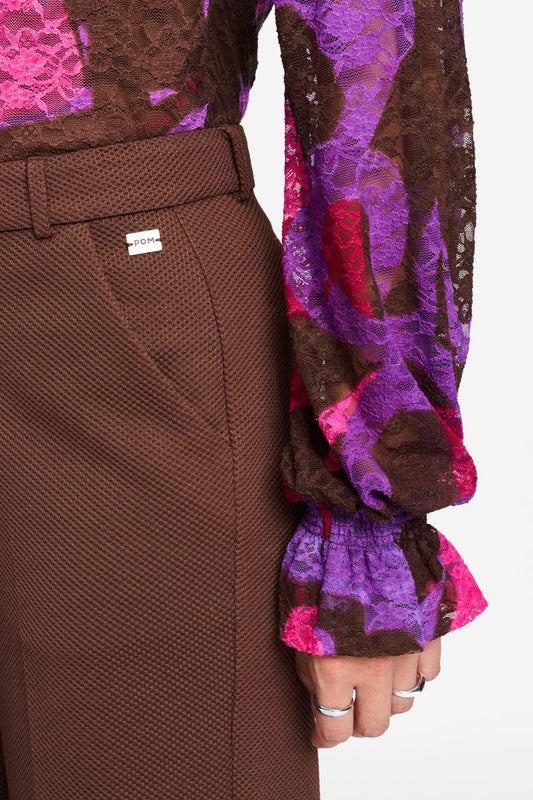 POM Amsterdam Pants PANTS - Lara Chocolate Brown
