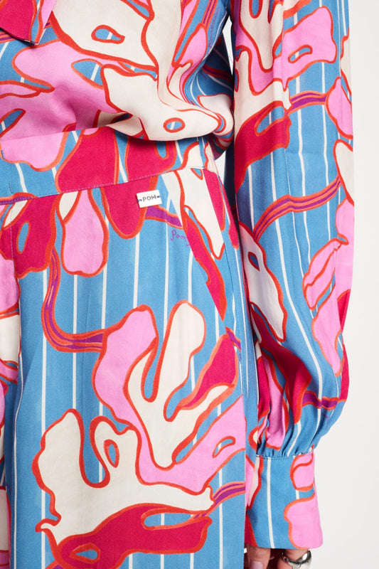 POM Amsterdam Pants PANTS - Urban Flora Stripe