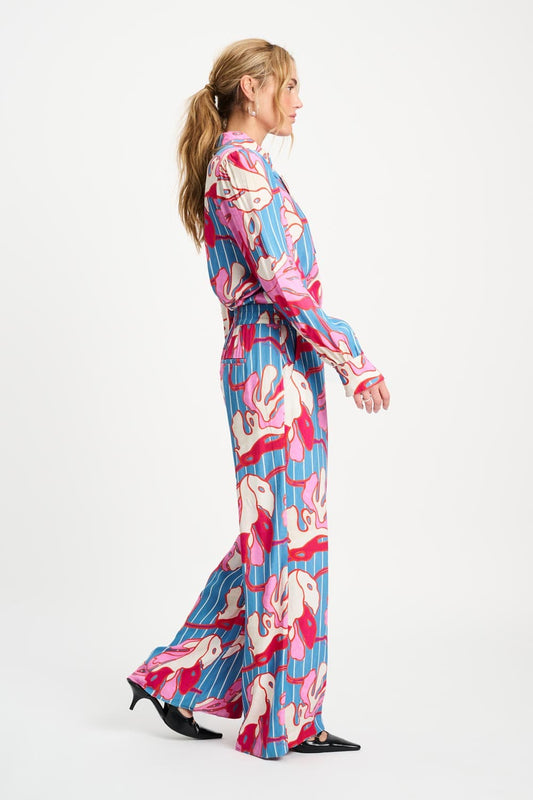 POM Amsterdam Pants PANTS - Urban Flora Stripe