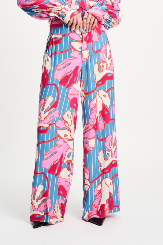 POM Amsterdam Pants PANTS - Urban Flora Stripe