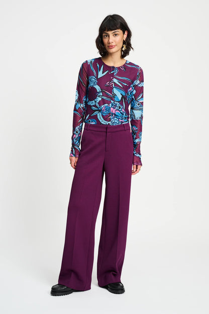 POM Amsterdam Pants Purple / 34 BROEK - Lara Plum
