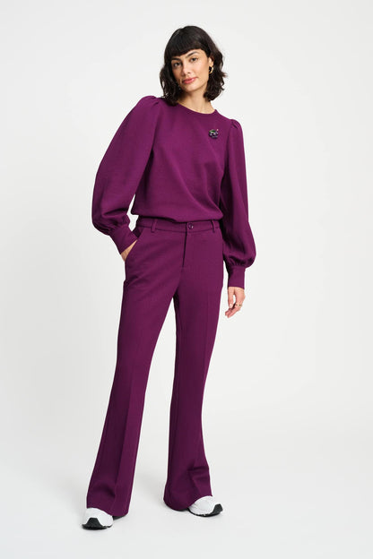 POM Amsterdam Pants Purple / 34 BROEK - Liv Plum