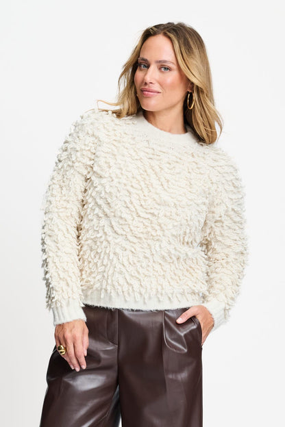 POM Amsterdam Pullovers Beige / 34 TRUI - Naomi Ivory