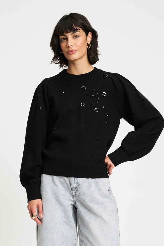 POM Amsterdam Pullovers Black / 34 TRUI - Dashing Noir