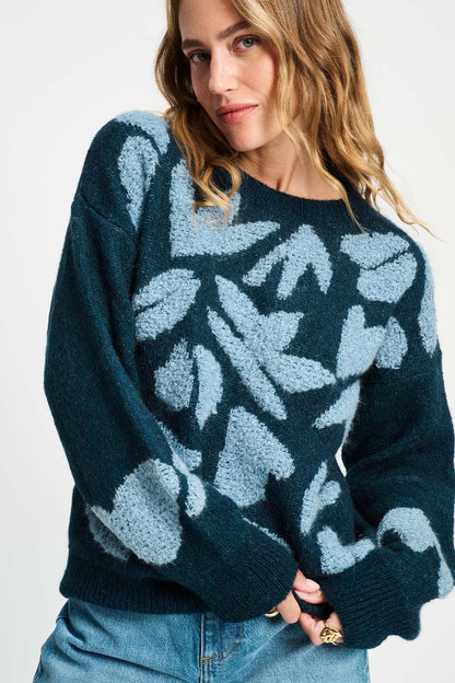 POM Amsterdam Pullovers Blue / 34 TRUI - Dashing Nights