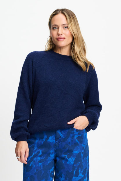 POM Amsterdam Pullovers Blue / 34 TRUI - Milou Eternal Blue