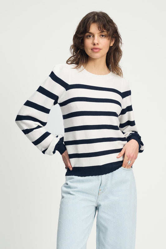 POM Amsterdam Pullovers Multi colour / 34 TRUI - Lucy Dark Navy