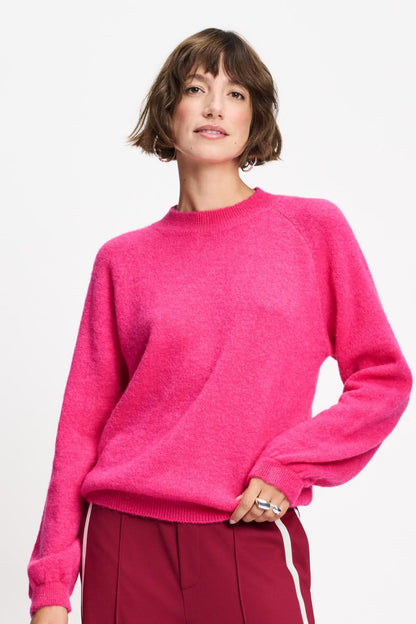 POM Amsterdam Pullovers Pink / 34 TRUI - Milou Ultra Pink