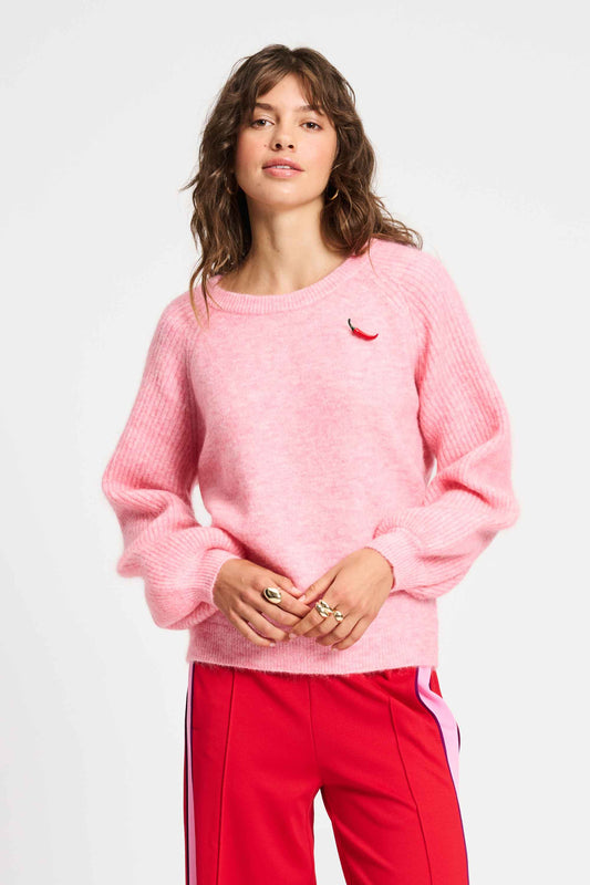 POM Amsterdam Pullovers Pink / 34 TRUI - Sweet Pink