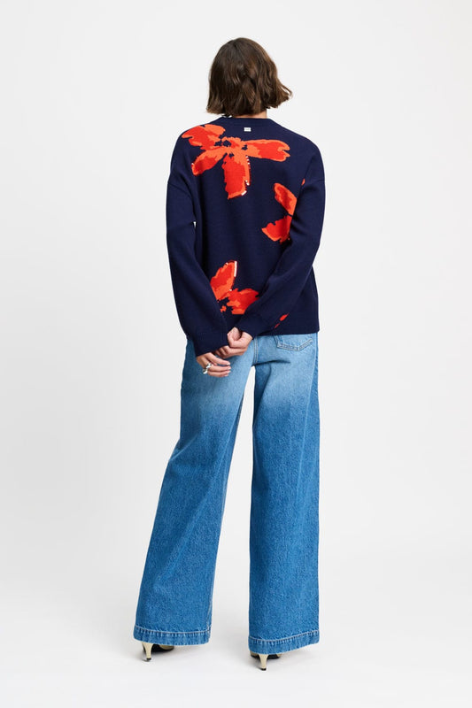 POM Amsterdam Pullovers TRUI - Alicia Bloom Rouge