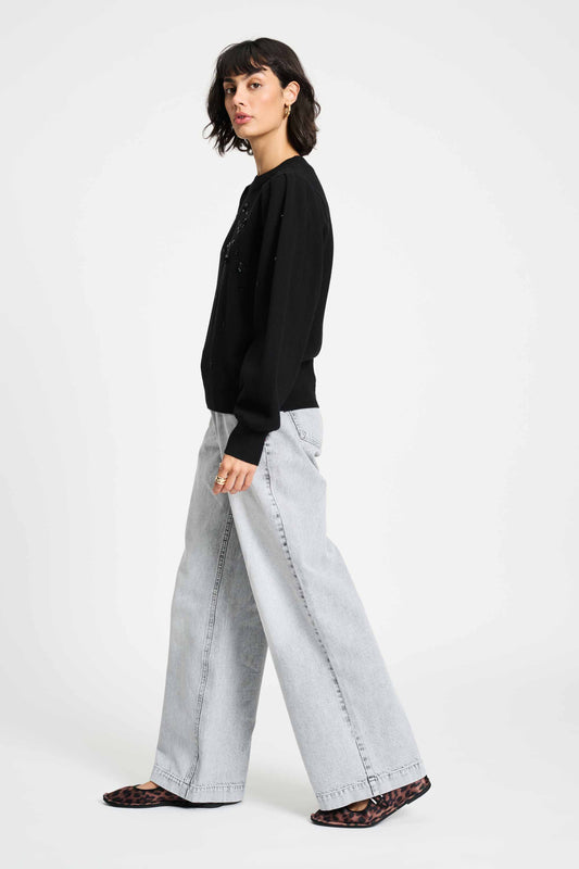 POM Amsterdam Pullovers TRUI - Dashing Noir