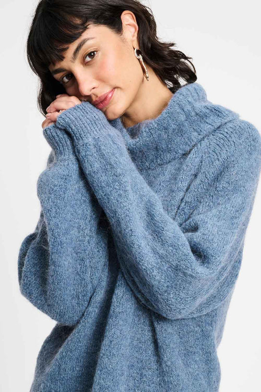 POM Amsterdam Pullovers TRUI - Dawn Blue