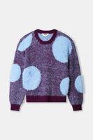 POM Amsterdam Pullovers TRUI - Dots Plum