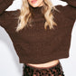 POM Amsterdam Pullovers TRUI - Kate Chocolate Brown
