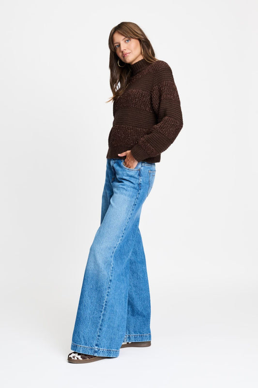 POM Amsterdam Pullovers TRUI - Kate Chocolate Brown