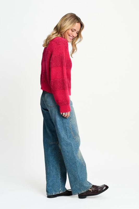 POM Amsterdam Pullovers TRUI - Kate Ultra Pink