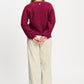 POM Amsterdam Pullovers TRUI - Marley Burgundy Red