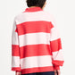 POM Amsterdam Pullovers TRUI - Polo Stripes Coral