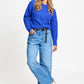 POM Amsterdam Pullovers TRUI - Puck Cobalt Blue