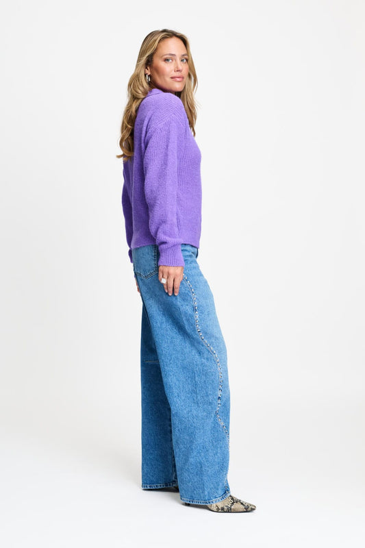 POM Amsterdam Pullovers TRUI - Puck Lavender