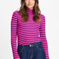 POM Amsterdam Pullovers TRUI - Riley Striped Pink Purple