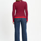 POM Amsterdam Pullovers TRUI - Riley Striped Rouge Blue