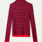 POM Amsterdam Pullovers TRUI - Riley Striped Rouge Blue